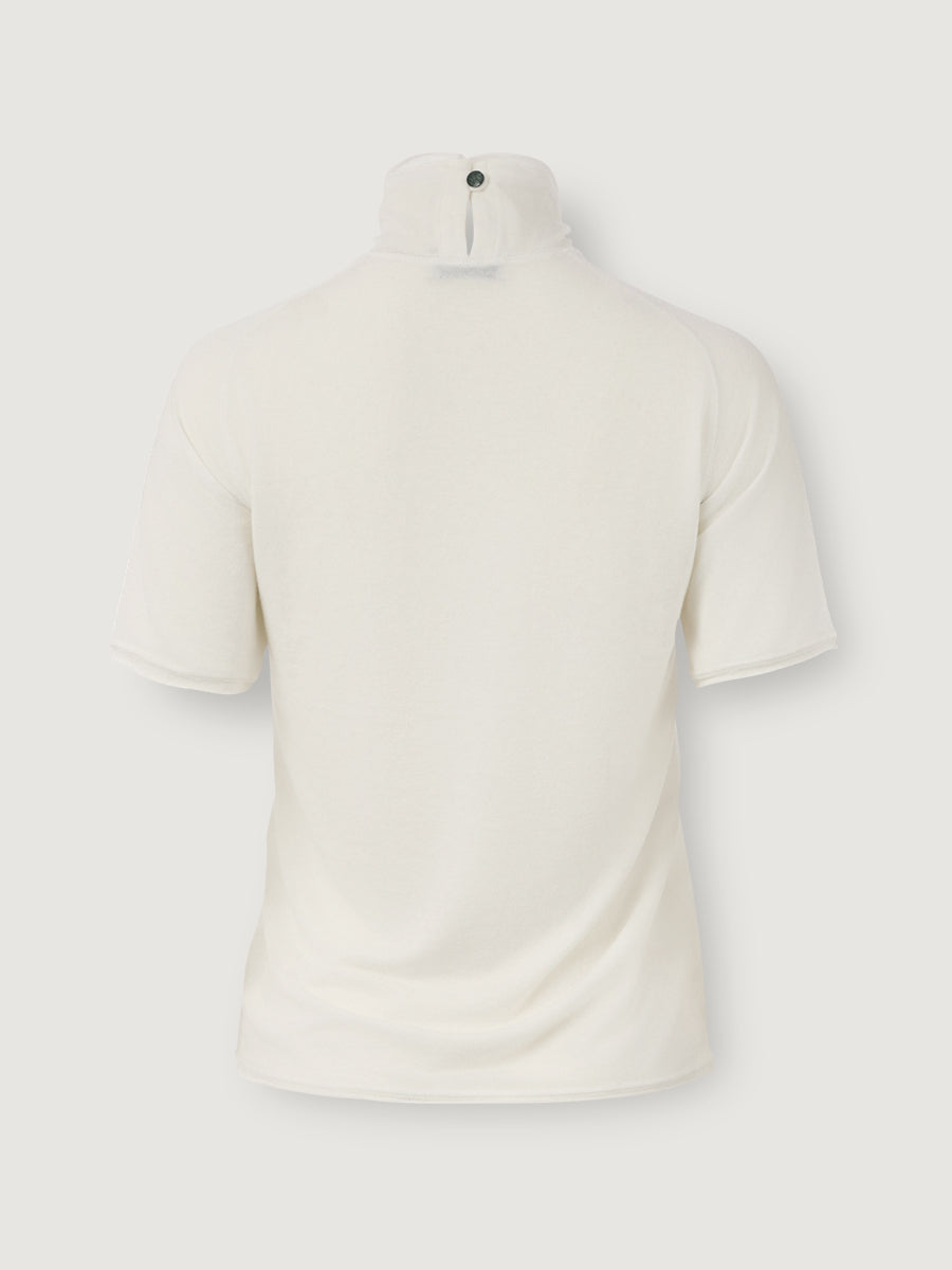 Soft High-neck _ Off White