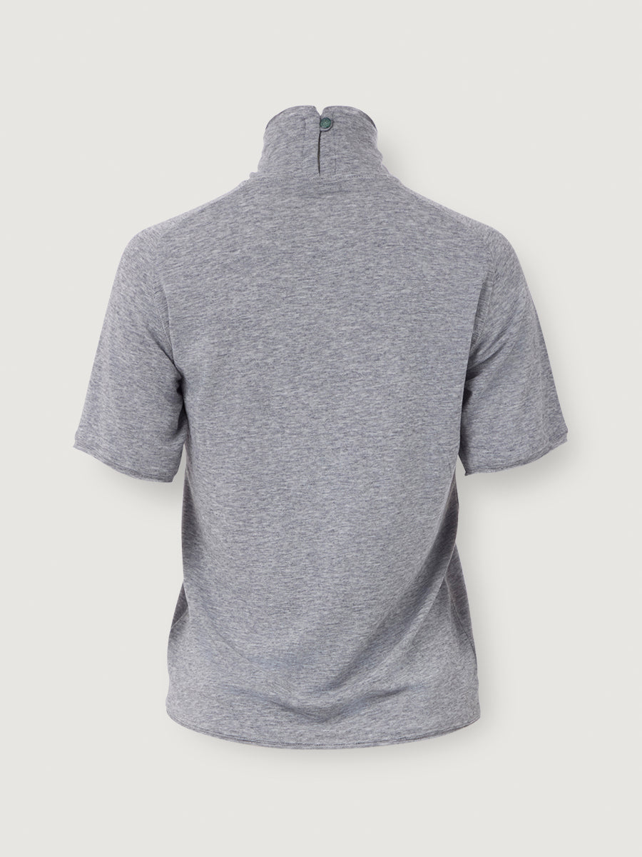 Soft High-neck _ Soft Marl Grey