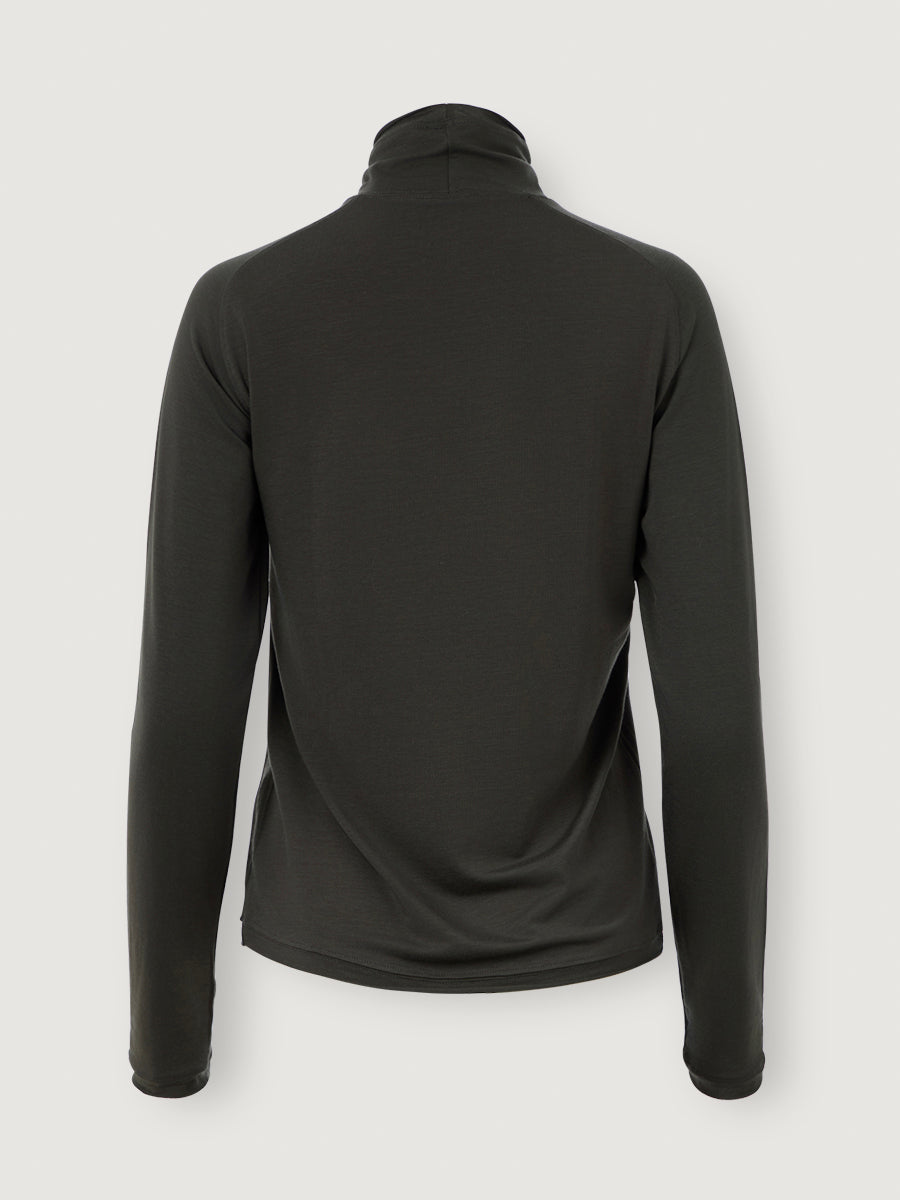 Essential High-neck _ Charcoal