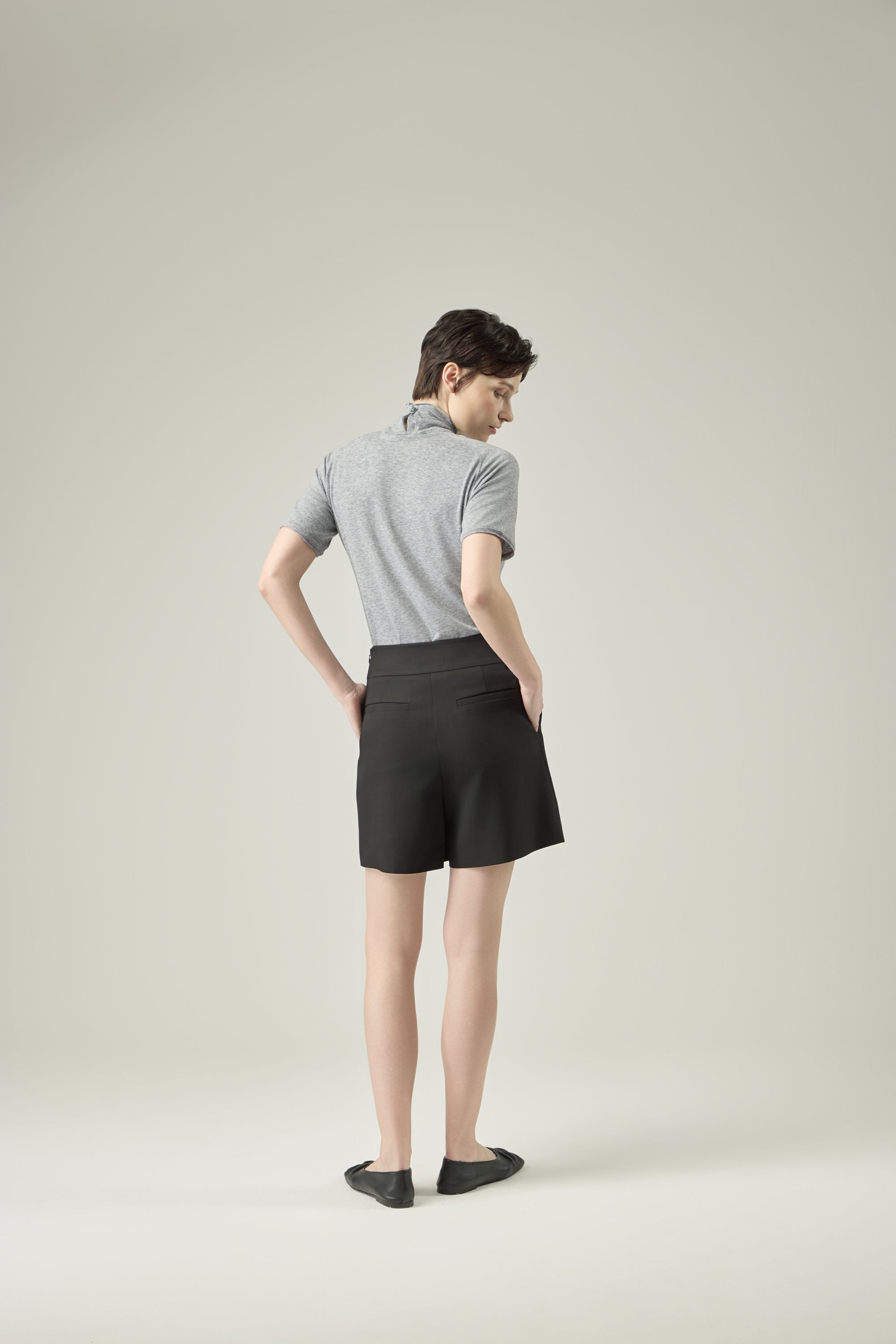 Tailored Shorts _ Black