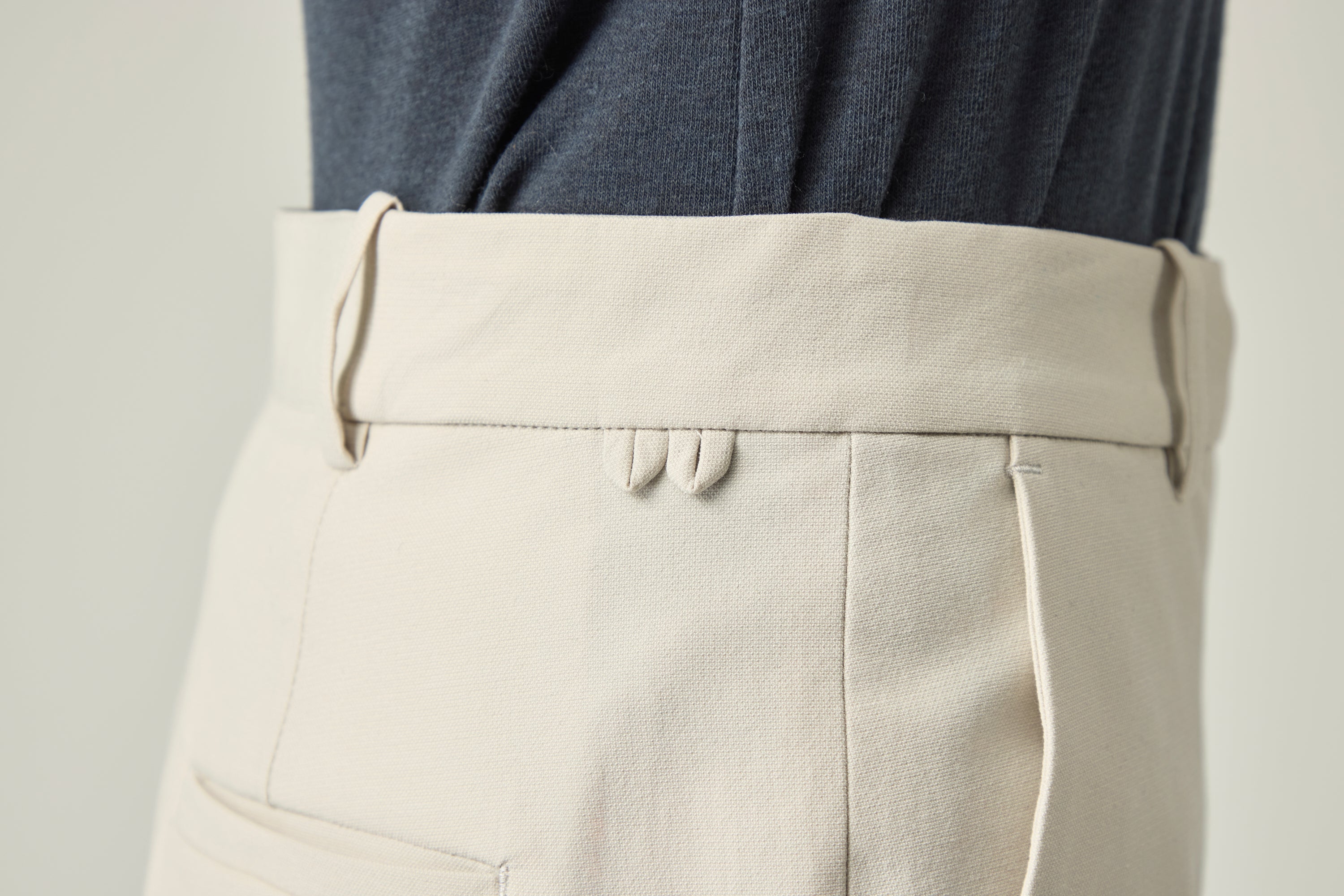 Basic Pants _ Soft Stone Beige